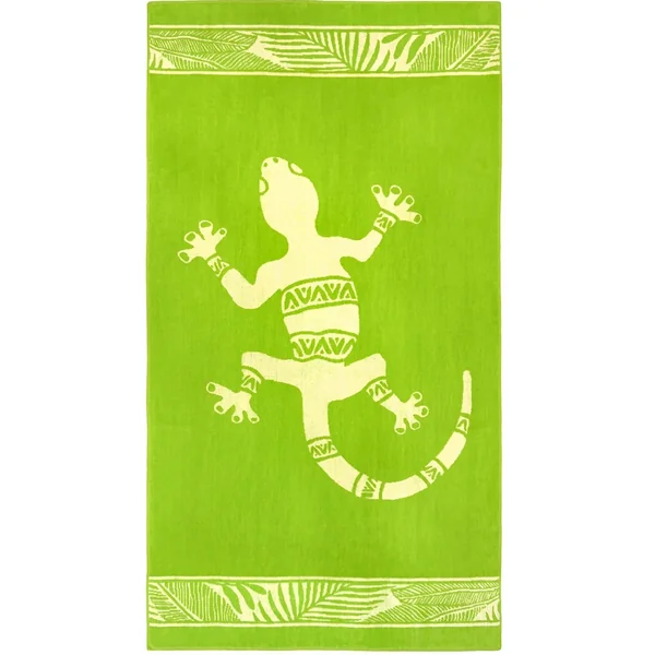 Serviette gecko Cosmo vert