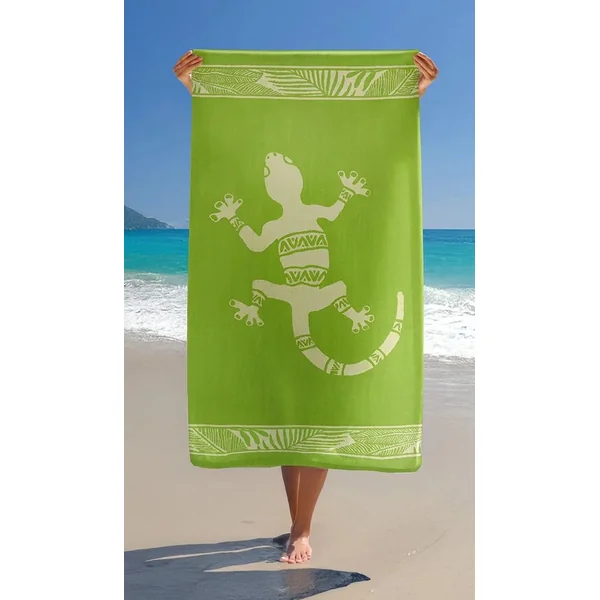 Serviette gecko Cosmo vert