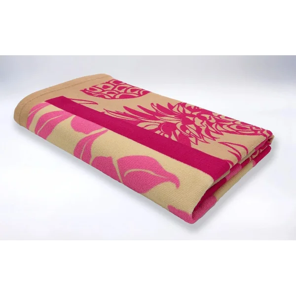Serviette microfibre Tropea rose