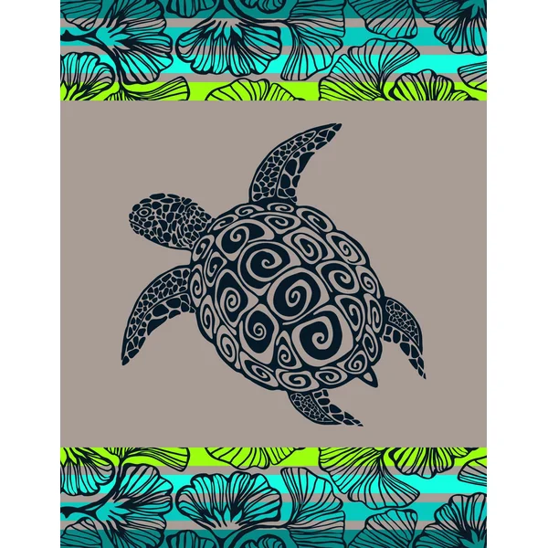Serviette XL tortue Camada