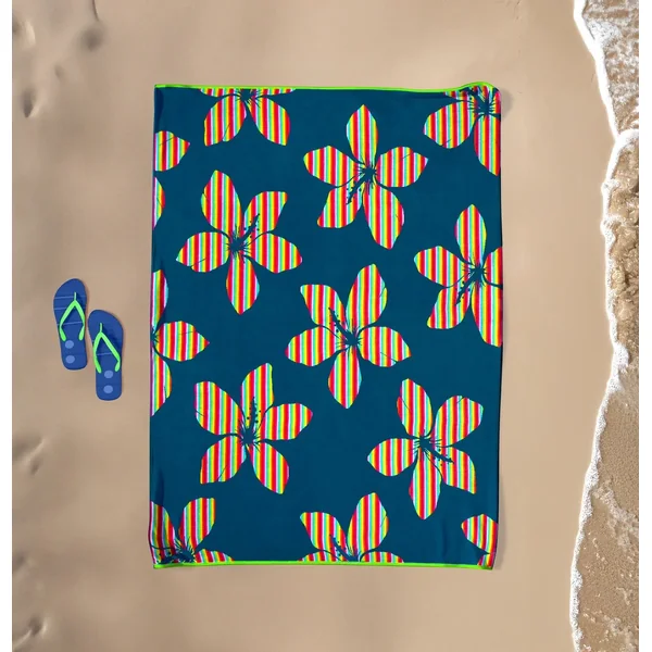 Serviette XXL Yakama bleu