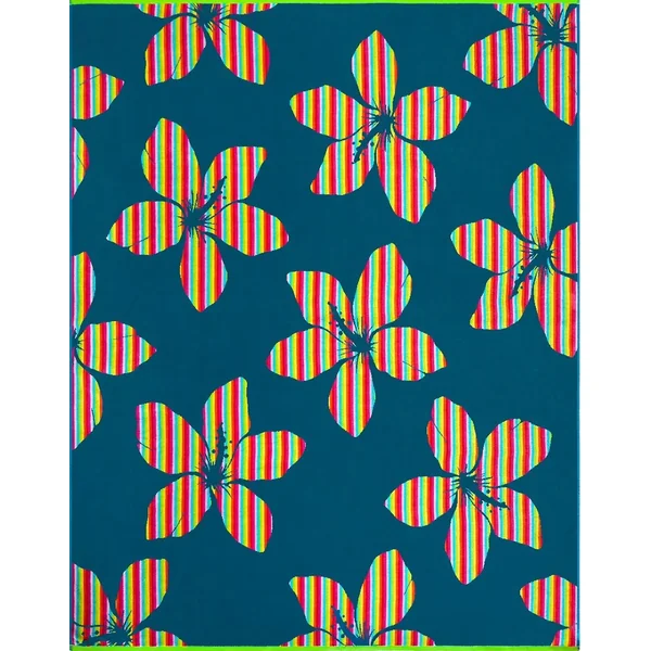 Serviette XXL Yakama bleu