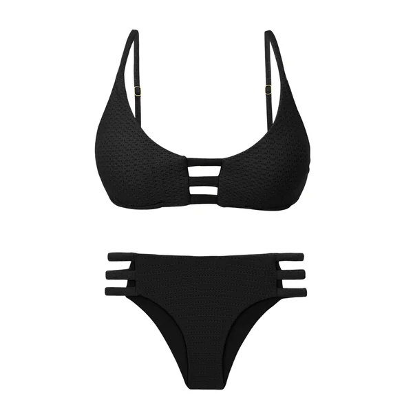 Set Bora-Black Bra-Trio Madrid-Trio