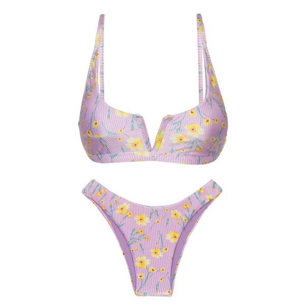 Set Canola Bra-V High-Leg