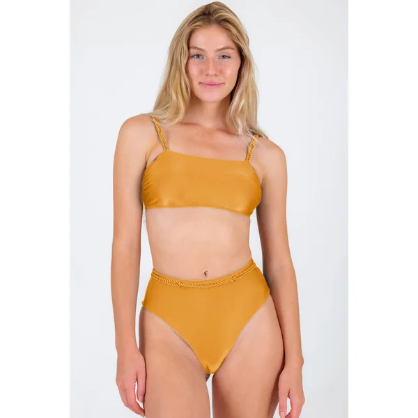 Set Damasco Bandeau-Reto Hotpants