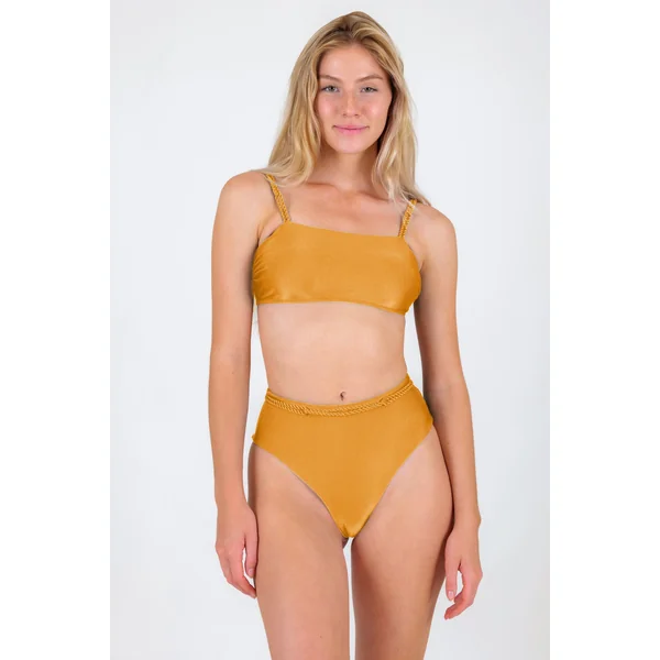 Set Damasco Bandeau-Reto Hotpants