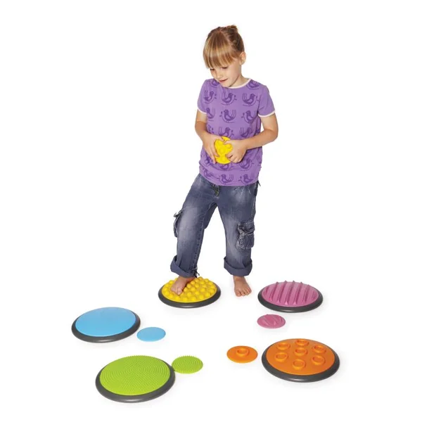 Set disques tactiles baby gym Gonge