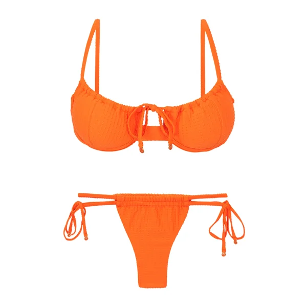 Set Dots-Orange Balconet-Tie Pipa