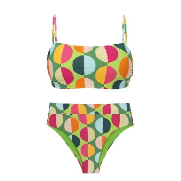 Set Garden-City Bandeau-Reto Hotpant-Cos