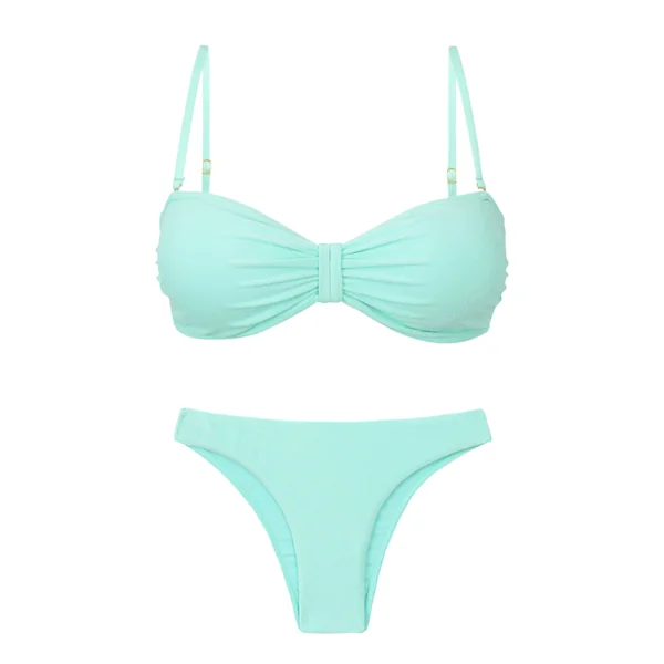 Set Malibu-Menta Bandeau-Duo Essential