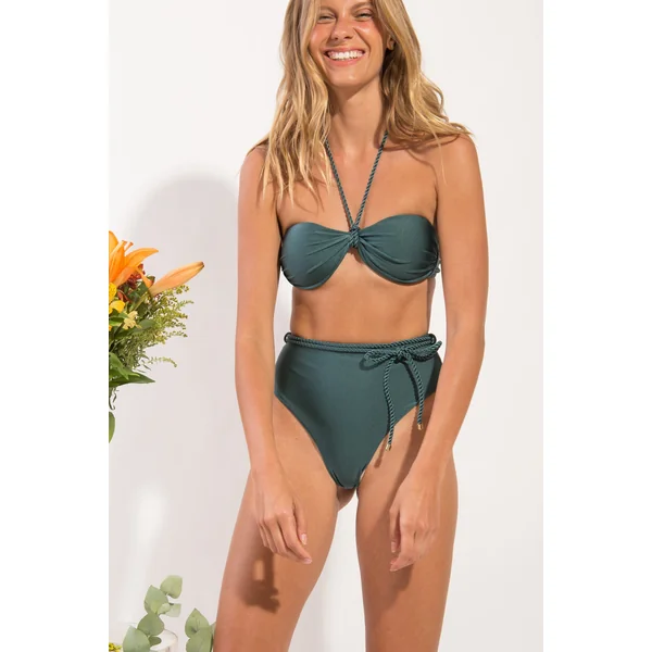 Set Palace Twist Belted-High-Waist