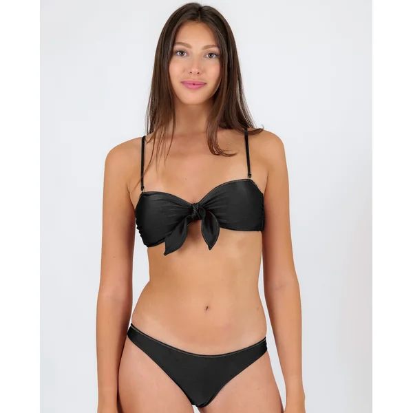 Set Shimmer-Black Bandeau-No Essential