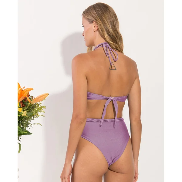 Set Shimmer-Harmonia Twist Belted-High-Waist