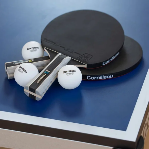 SET TENNIS DE TABLE FREE DE 2 RAQUETTES ET 3 BALLES - PACK DUO
