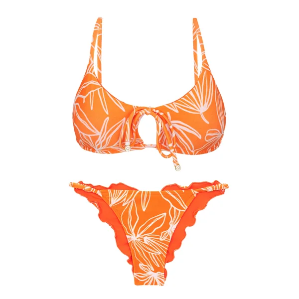 Set Trail-Orange Tank-Tie Ipanema