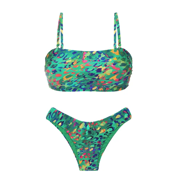 Set Wilds Bandeau-Reto Highleg