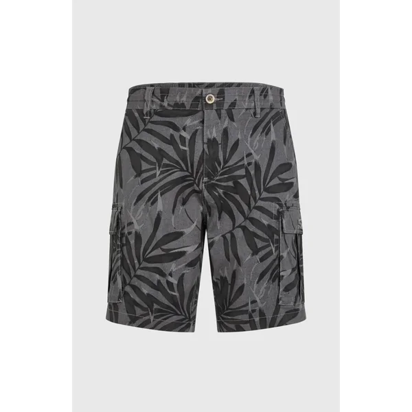 Short cargo Essentials | Black Dipped Leaves