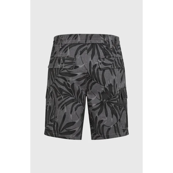 Short cargo Essentials | Black Dipped Leaves