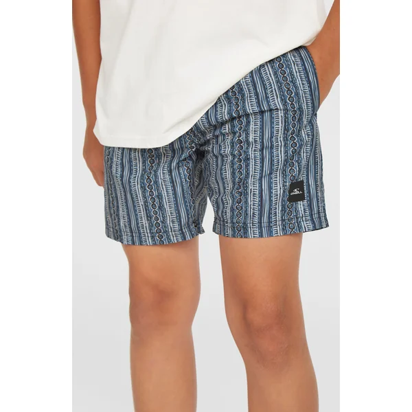 Short de bain Cali 14'' | Blue Pressed Lines