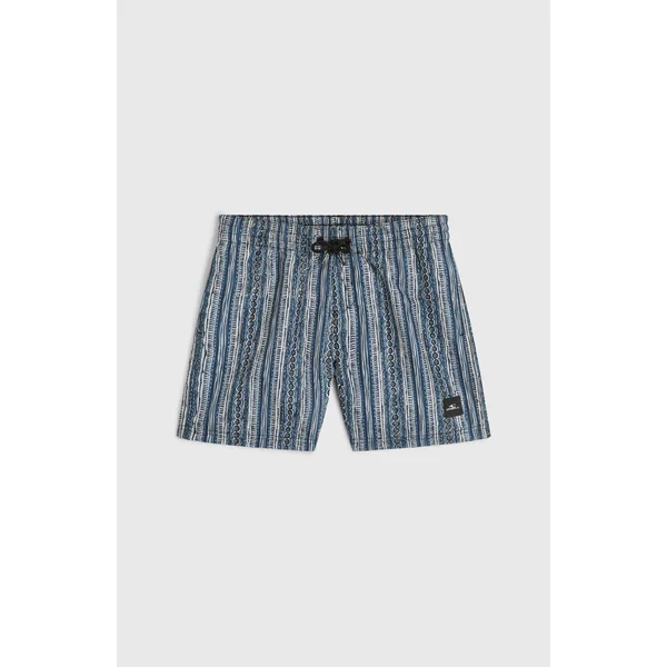 Short de bain Cali 14'' | Blue Pressed Lines