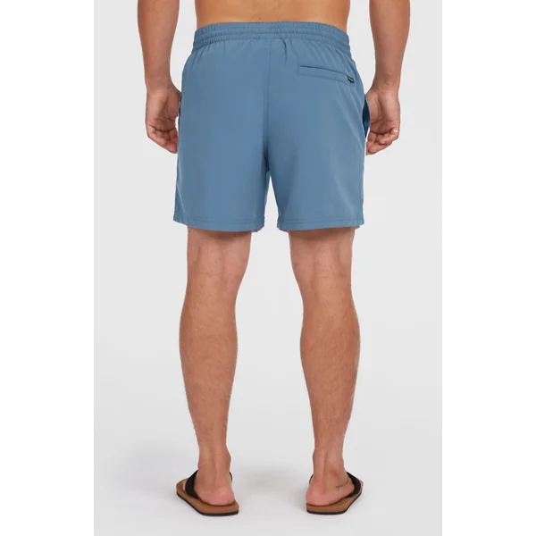 Short de bain Cali Block15'' | Blue Dipped Leaves