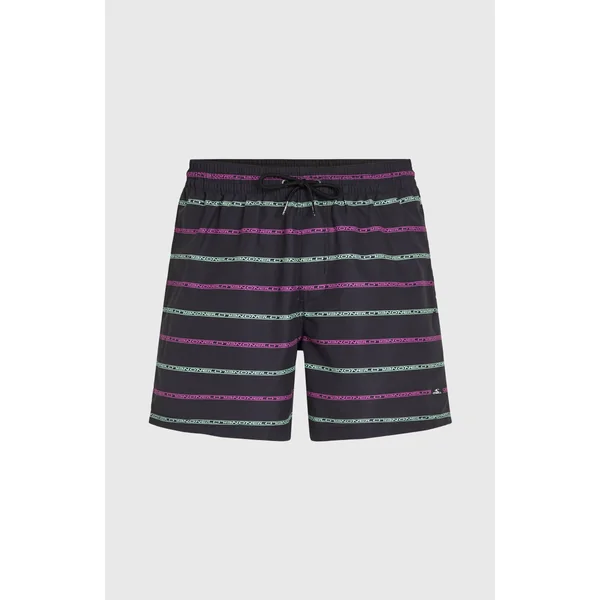 Short de bain Cali First 15'' | Black/Purple O'Neill Stripe