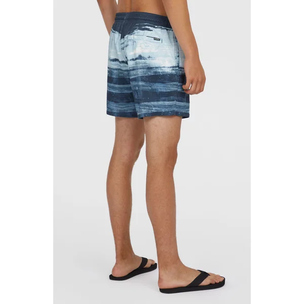Short de bain Cali Gradient 15'' | Blue Melted Texture