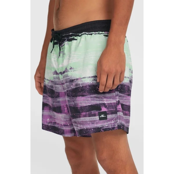 Short de bain Cali Gradient 15'' | Purple Melted Texture