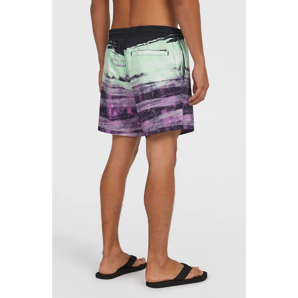 Short de bain Cali Gradient 15'' | Purple Melted Texture