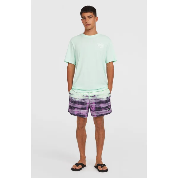 Short de bain Cali Gradient 15'' | Purple Melted Texture