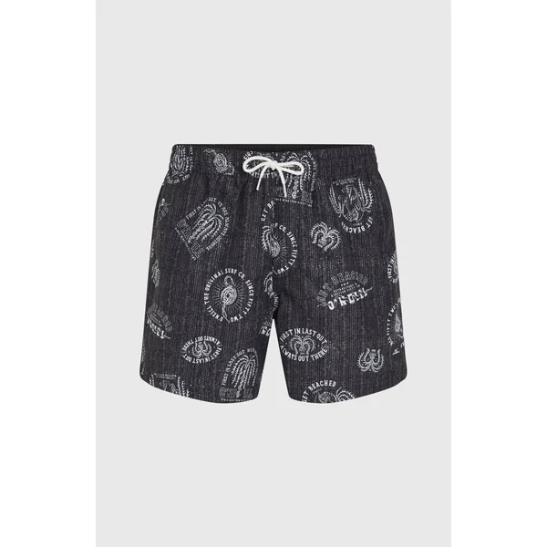 Short de bain Cali Print 15'' | Black Mystical