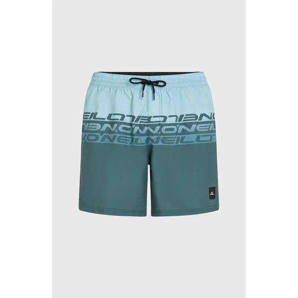 Short de bain Cali Stripe 16 | Blue Upside Down