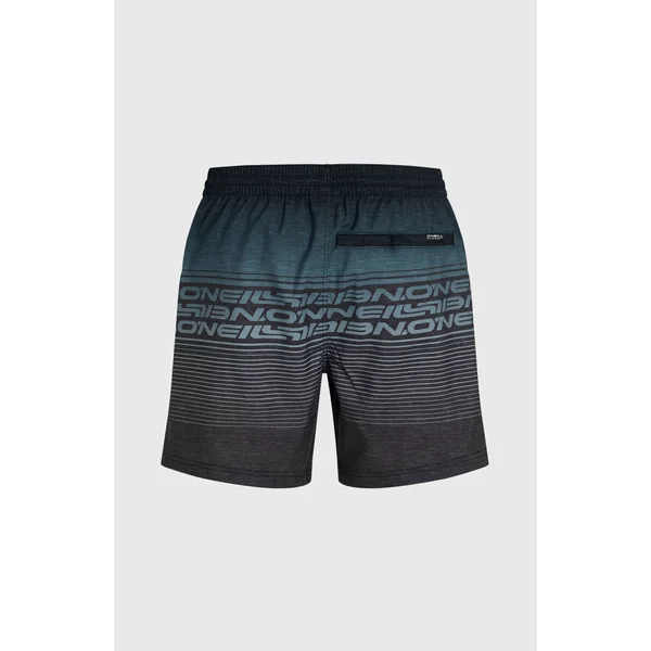 Short de bain Logo Stripe 16'' | Black Out Heritage O'Neill Stripe