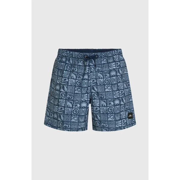 Short de bain O'Neill Print 16 | Dark Blue Bricks