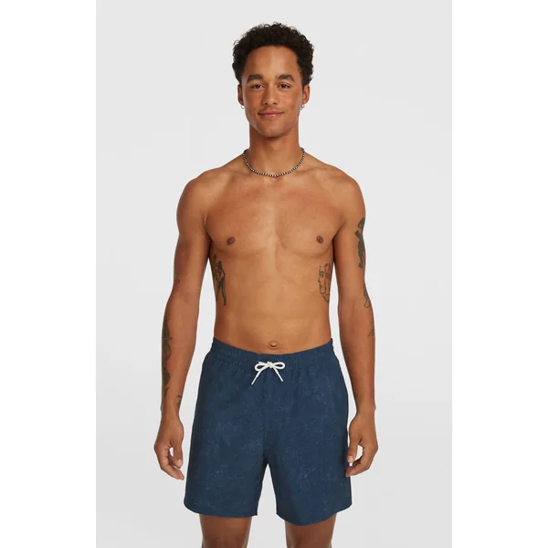 Short de bain O'Riginals Cali Ocean 16'' | Dark Blue Originals Acid Wash