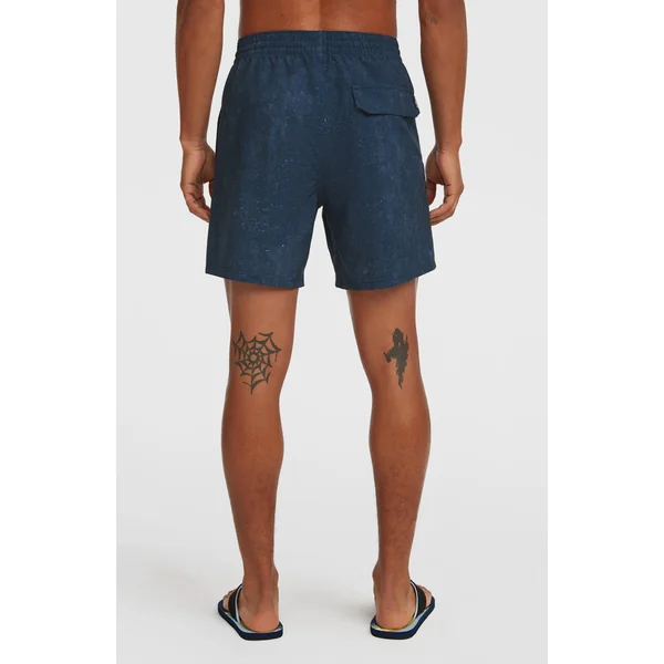 Short de bain O'Riginals Cali Ocean 16'' | Dark Blue Originals Acid Wash
