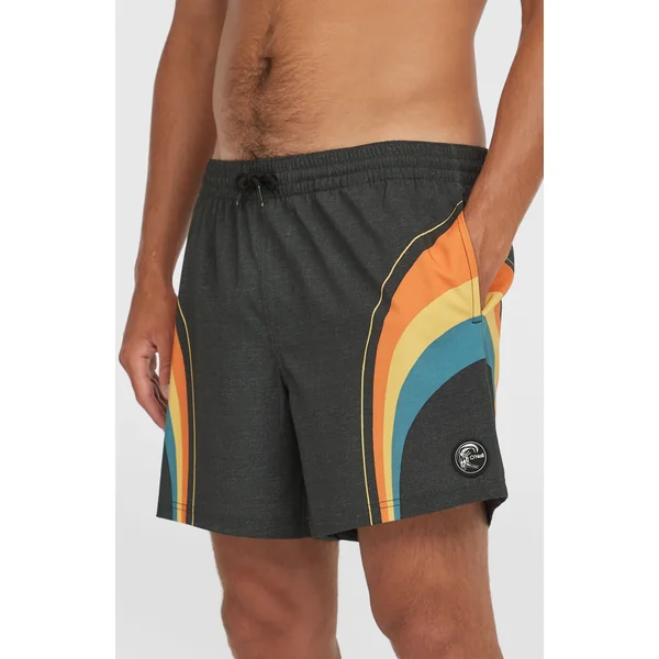 Short de bain O'Riginals Longboard 15 | Black Originals Stripe
