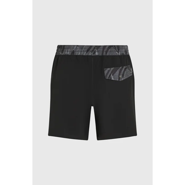 Short de bain Pocket Print 16 | Black Out