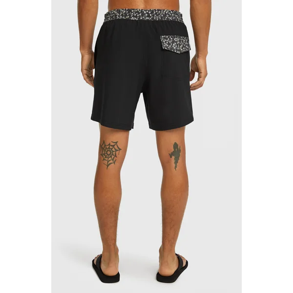 Short de bain Pocket Print 16'' | Black Out