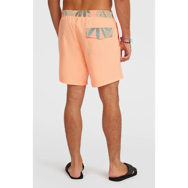 Short de bain Pocket Print 16'' | Funky Peach
