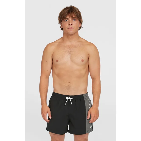 Short de bain Retro 14'' | Black Out Colour Block