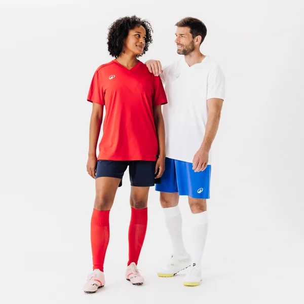 Short de football adulte ESSENTIEL Bleu Marine