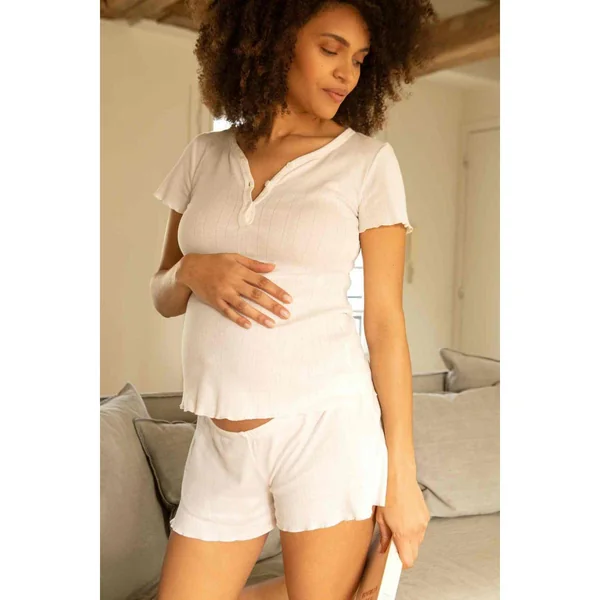 Short de grossesse taille basse