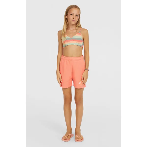 Short de survêtement Heart | Coral Pink