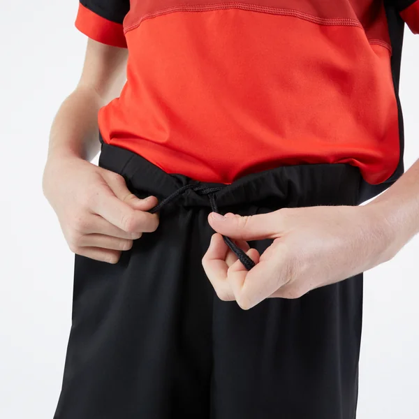 Short de tennis Junior - TSH dry noir