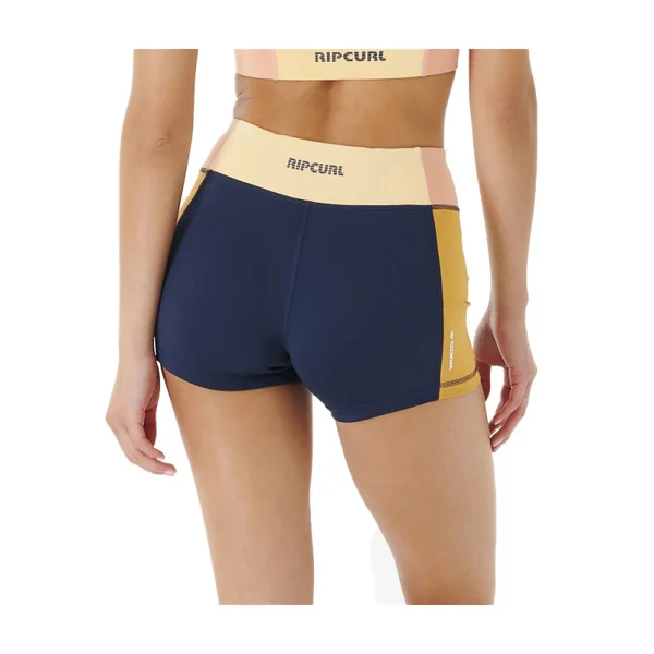SHORT FEMME RIPCURL MIRAGE ALOE BOOTY BLEU MARINE