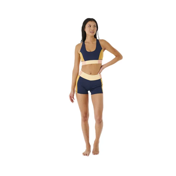 SHORT FEMME RIPCURL MIRAGE ALOE BOOTY BLEU MARINE