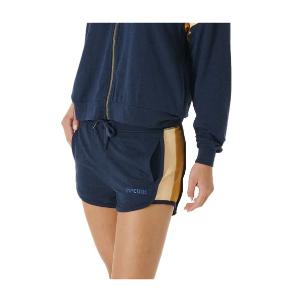 SHORT FEMME RIPCURL RUN SWIM SURF BLEU MARINE
