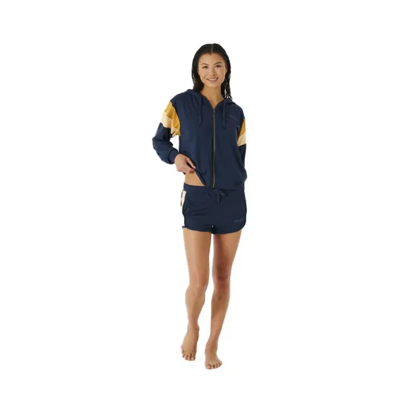 SHORT FEMME RIPCURL RUN SWIM SURF BLEU MARINE