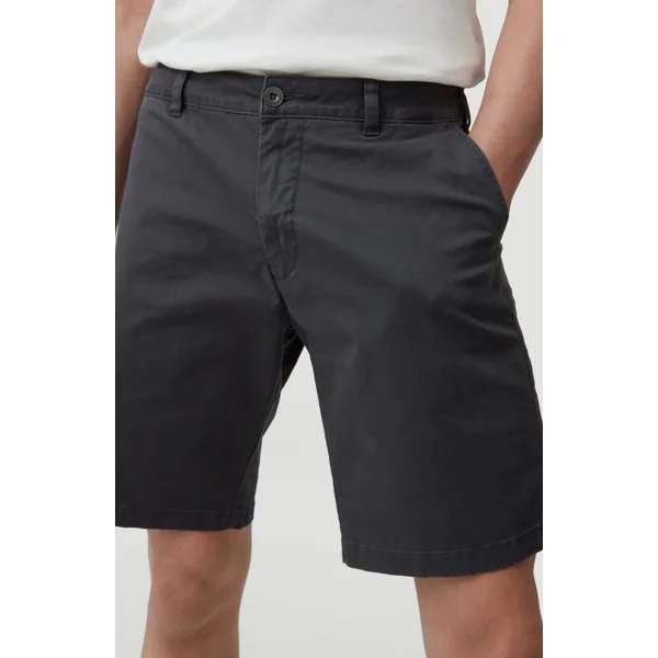 Short Friday Night Chino | Asphalt - A